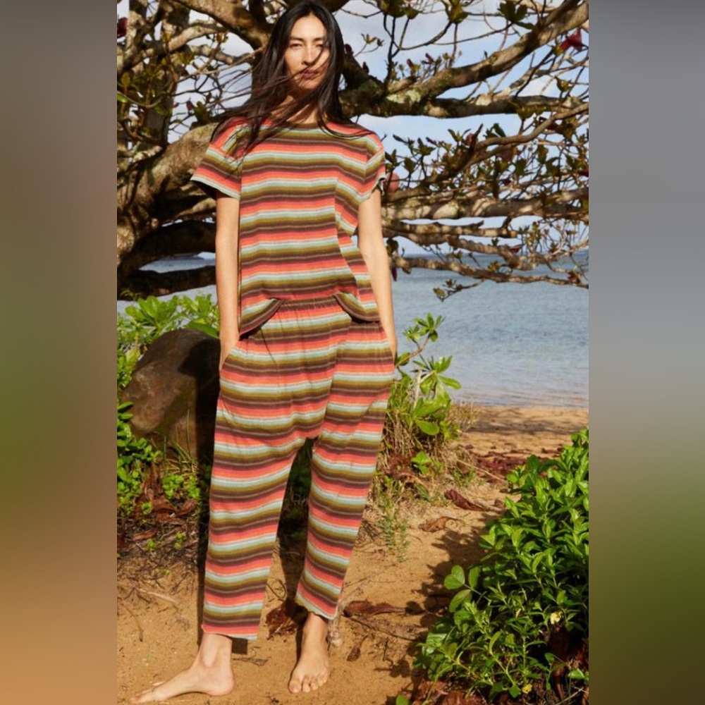 The GREAT Jersey Crop ARMY SURF STRIPE B589704 Size 3 (Large)